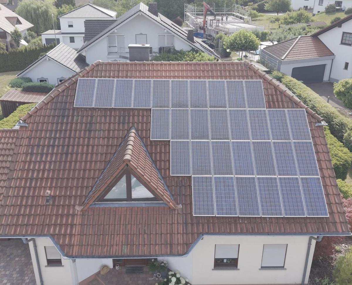 PV-Volldach Einfamilienhaus – Saarland